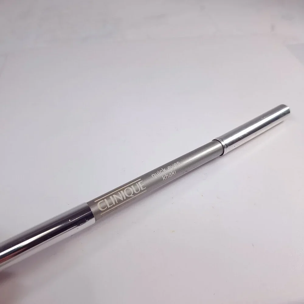 Vintage CLINIQUE Dual End Shadow Liner Quick‎ Eyes Color khaki 03 eyeshadow